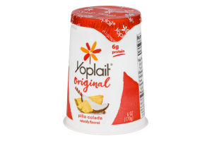 Yoplait Original Low Fat Yogurt Pina Colada