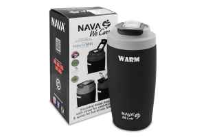 Термочашка Warm 500мл чорна Nava