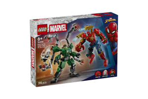 Конструктор для дітей від 6років №76338 Mech battle:Spider-man vs. Doc Ock Marvel Lego 315ел