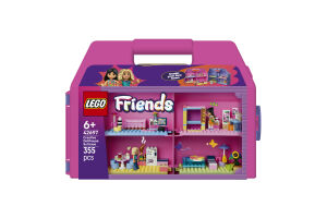 Конструктор для детей от 6лет №42697 Creative dollhouse suitcase Friends Lego 355эл