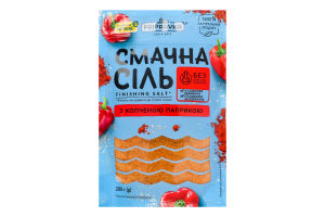 Соль морская с копченой паприкой Вкусная соль Pripravka д/п 200г