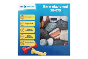 Ваги підлогові електронні скло до 180кг SeaBreeze
