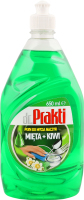 Рідина д/миття посуду М'ята+Ківі 650мл Dr. Prakti