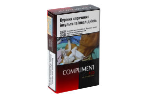 Сигариллы с фильтром Compliment Red 20шт