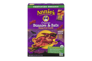Annie's Homegrown Organic Bunnies & Bats Bunny Fruit Snacks Berry Patch - 15 CT