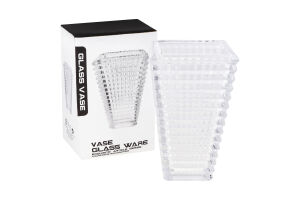 Ваза Шипи скло 13,5*10*22,5см