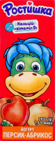 Йогурт 1.5% питьевой с наполнителем Персик-абрикос Ростишка т/п 207г