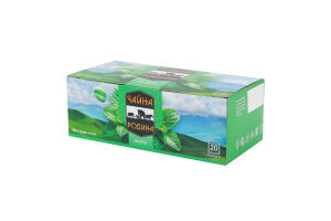 Чай травяной Мята Чайна родина к/у 20х1г