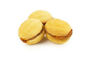 Печенье сдобное с начинкой Орех-сгущик Toniya к/у 0.35кг