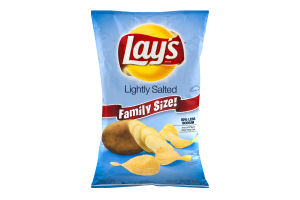 Lay's Lightly Salted Family Size!
