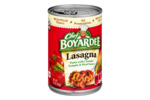 Chef Boyardee Lasagna