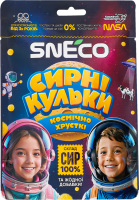 Кульки сирні хрусткі д/дітей 28г блакитна упаковка СнЕко