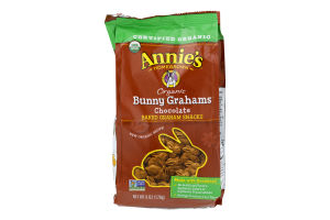 Annie's Homegrown Organic Bunny Grahams Baked Graham Snacks Chocolate