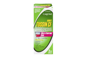 CareOne Adult Tussin CF Multi-Sympton Cold Non-Drowsy