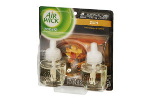 Air Wick Scented Oil Refills Zion Fall Foliage & Spice - 2 CT