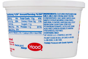 Hood Small Curd 4% Cottage Cheese With Maple & Vanilla Added