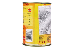 Коктейль фруктовый в сиропе Vera ж/б 410г