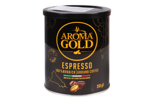 Кава мелена Aroma Gold Espresso з/б В*