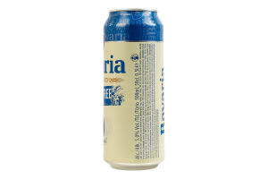 Пиво 0.5л 5% світле фільтроване пастеризоване безглютенове Bavaria з/б