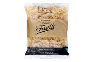Изделия макаронные рисовые Fusilli World's Rice м/у 450г