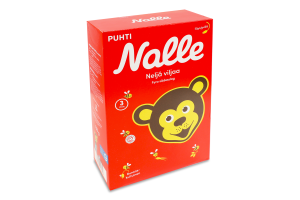 Пластівці з цільного зерна 4 злака Nalle к/у 700г