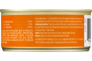 Guaranteed Value Cat Food with Tuna