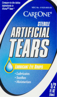 CareOne Sterile Artificial Tears Lubricant Eye Drops