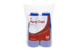 Ahold Party Cups Plastic Blue - 9 OZ