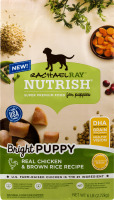 Rachel Ray Nutrish Super Premium Food For Puppies Bright Puppy Real Chicken & Brown Rice Recipe
