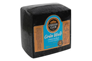 Сир 50% твердий з пажитником Грюн Вальд Cheese Club кг