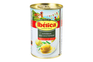 Оливки без кісточки Iberica з/б 300г