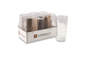 Набор стаканов 245мл №51057:8.107-245 Prisma Uniglass 6шт