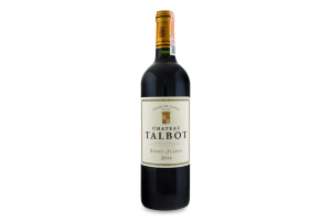 Вино 0.75л 13.5% красное сухое Saint-Julien Chateau Talbot бут