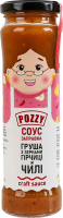Соус-заправка Груша з зернами гірчиці х чилі Pozzy с/б 220г