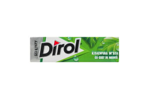 Резинка жевательная без сахара с подсластителями Классическая мята Dirol м/у 14г
