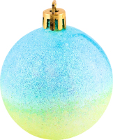 Прикраса ялинкова Куля Символіка Блиск 60мм 31458