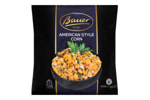Суміш для смаження швидкозаморожена American Style Corn Bauer м/у 400г