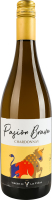 Вино 750мл 12.5% белое сухое виноградное Шардоне Pasion Brava бут