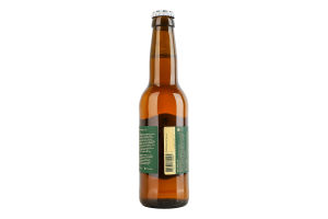 Пиво 0.33л 5.3% светлое нефильтрованное непастеризованное Pilsner Mova бут