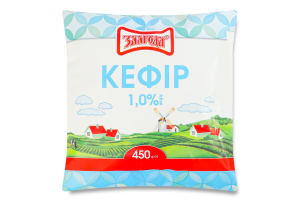 Кефир 1% Злагода м/у 450г