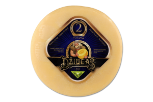 Сир 40% твердий Dziugas кг