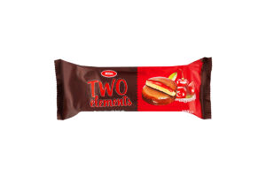 Печиво здобне Дві стихії з ароматом вишні глазуроване 290г Klim