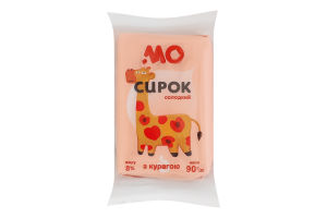 Сирок 8% солодкий з курагою Молочний острів м/у 90г