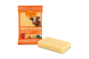 Сир 50% твердий з ароматом топленого молока Монастирський Новгород-Сіверський кг