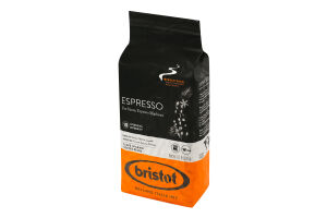 Кава Espresso в зернах смажена 500г м/у Bristot