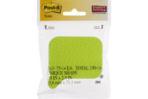 Post-it Notes Unique Shape - 2 PK