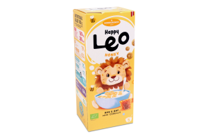 Пластівці Happy Leo житньо-вівсяні з медом