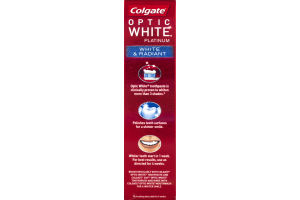 Colgate Optic White Platinum Toothpaste White & Radiant Crystal Mint