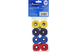Companion Dog Waste Bag Refills - 120 CT