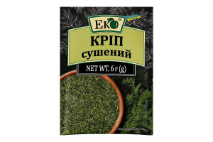 Кріп сушений Еко м/у 6г